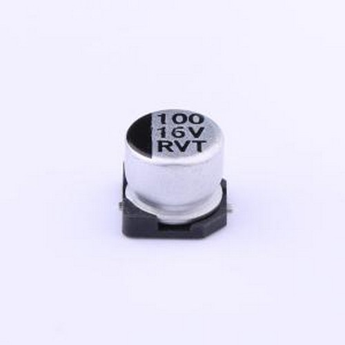 RVT1C101M0605 贴片型铝电解电容 100uF ±20% 16V SMD,D6.3xL5.4