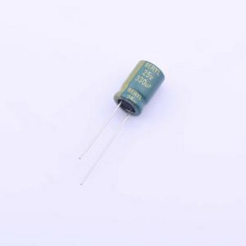 RC025M331LO8*12TH-2A1Et 直插铝电解电容 330uF ±20% 25V 插件,