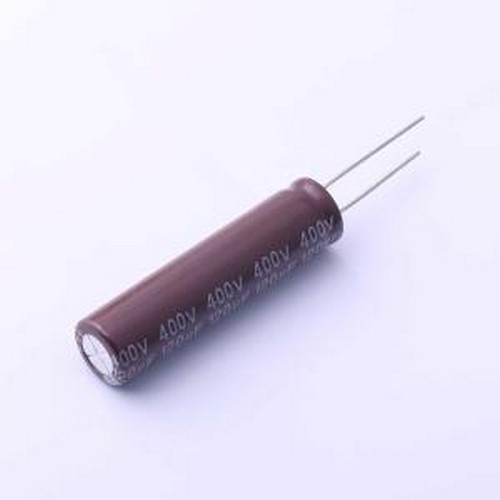 87EC0410 直插铝电解电容 120uF ±20% 400V 插件,D13xL50mm