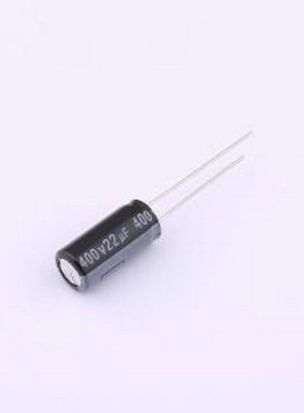 ERK2GM220F160T 直插铝电解电容 22uF ±20% 400V 插件,8x16mm