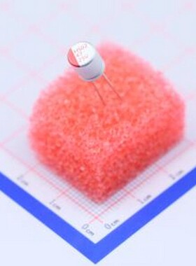 HS1E476M0608PC 固态电容 47uF ±20% 25V 插件,D6.3xL8mm
