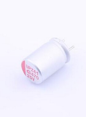 250ARUP471M08A2 固态电容 470uF ±20% 25V 插件,8x11.5mm