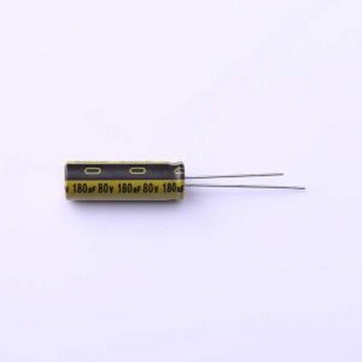 LKMD2501K181MF 直插铝电解电容 180uF ±20% 80V 插件,D8xL25mm