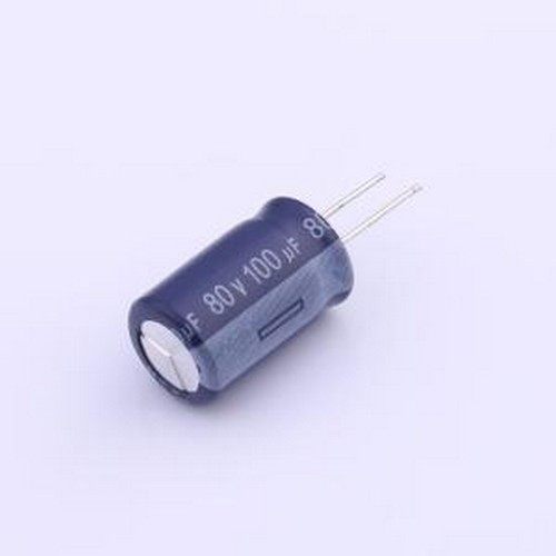 ERJ1BM101G16CA0T 直插铝电解电容 100uF ±20% 80V 插件,D10xL16