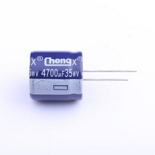 GR478M035O25RR0VZ2FPD 直插铝电解电容 4700uF ±20% 35V 紫加垫