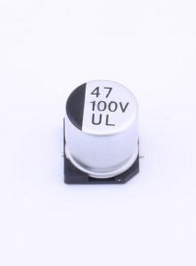 UL2A470M1010VG 贴片型铝电解电容 47uF ±20% 100V SMD,D10xL10.