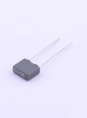 SMEC224J100M2 聚丙烯膜电容(CBB) 220nF ±5% 100V 插件,P=5mm