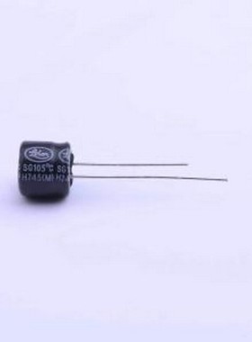 SG-101M1EBK-0807 直插铝电解电容 100uF ±20% 25V 插件,D8xL7mm