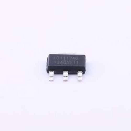 LD1117AG-12-AA3-A-R 线性稳压器(LDO) 输入15V 输出1.2V 1A SOT-