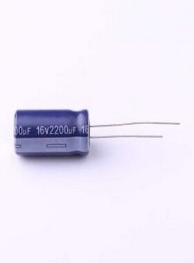 ERR1CM222W20OT 直插铝电解电容 2200uF ±20% 16V 插件,D12.5xL2