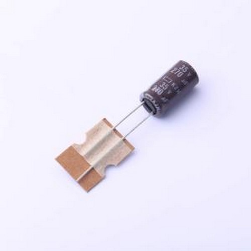 EKZH350ETD271MH15D 直插铝电解电容 270uF ±20% 35V 插件,D8xL1
