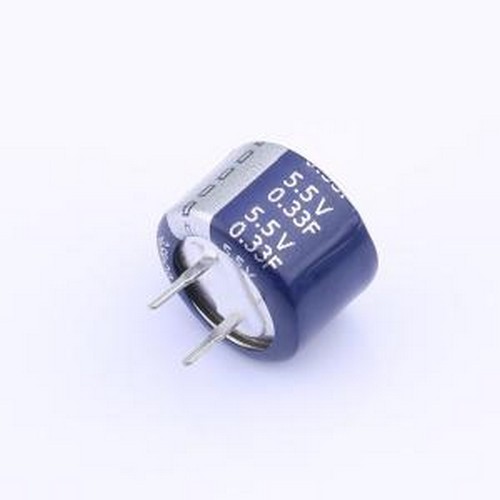 CBW5R5334CF-ZJ 超级电容器 0.33F -20%~+80% 5.5V 插件,P=5mm
