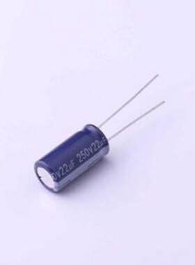 EGW2EM220G20OT 直插铝电解电容 22uF ±20% 250V 插件,D10xL20mm