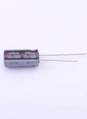 UCY2W100MPDBZX 直插铝电解电容 10uF ±20% 450V 插件,D10xL20mm