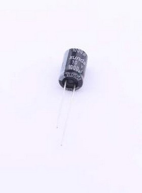 RK1081AME122RB 直插铝电解电容 1000uF ±20% 10V 插件,D8xL12mm