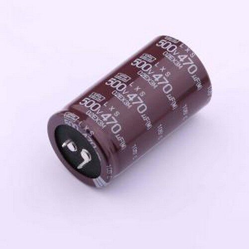 ELXS501VSN471MA60S 直插铝电解电容 500V 插件,D35xL60mm