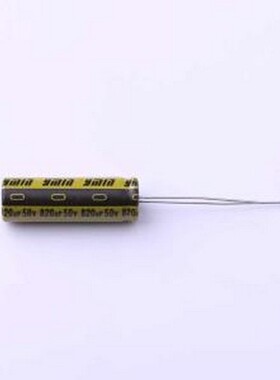 LKME3001H821MF 直插铝电解电容 820uF ±20% 50V 插件,D10xL30mm