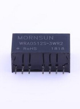 WRA0512S-3WR2 电源模块 WRA0512S-3WR2 SIP,22x9.5mm