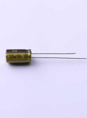 LKMC1101H101MF 直插铝电解电容 100uF ±20% 50V 插件,D6.3xL11m
