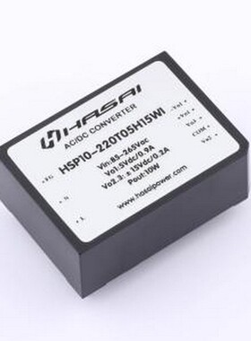 HSP10-220T05H15WI 电源模块 AC-DC电源模块Vin=85-265VAC Vout=V