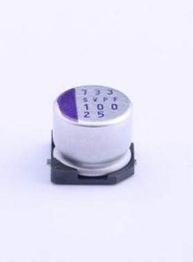 25SVPF100M 固态电容 100uF ±20% 25V SMD,D8xL6.9mm