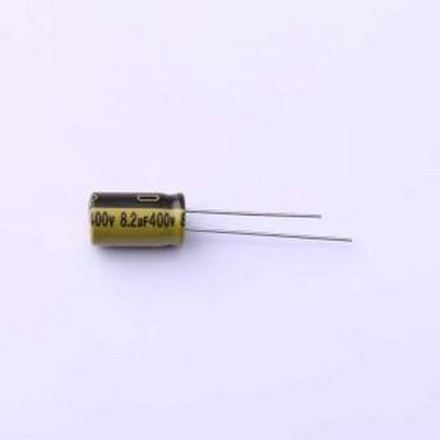 LKMD1402G8R2MF 直插铝电解电容 8.2uF ±20% 400V 插件,D8xL14mm