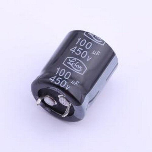 LSK101M2W--A2225 牛角型电解电容 100uF ±20% 450V 插件,D22xL2