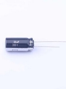 EEUEE2V330 直插铝电解电容 33uF ±20% 350V 插件,D12.5xL25mm