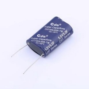 10% P=1 插件 5.5V 30% 超级电容器 5.5V5F 5R5L505R CHT