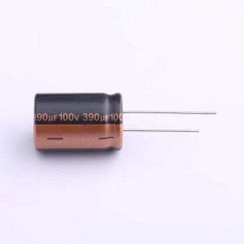 RZW391M2ABKF1623 直插铝电解电容 390uF ±20% 100V 插件,D16xL2