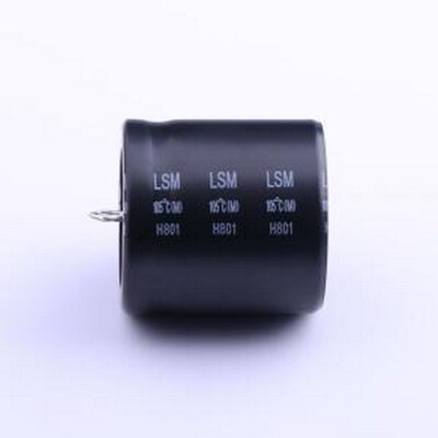 LSM391M2W---3535 牛角型电解电容 390uF ±20% 450V 插件,D35xL3