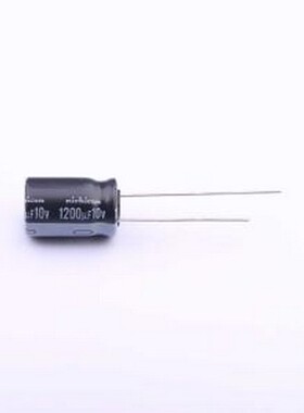 UHV1A122MPD 直插铝电解电容 1200uF ±20% 10V 插件,D10xL16mm