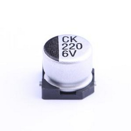 CK0J221M-CRE54 贴片型铝电解电容 220uF ±20% 6.3V SMD,D6.3xL5