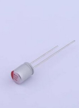 8221LDMAA08E2RR00O 固态电容 220uF ±20% 25V 插件,D6.3xL8mm