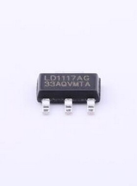 LD1117AG-33-AA3-A-R 线性稳压器(LDO) 输入15V 输出3.3V 1A SOT-
