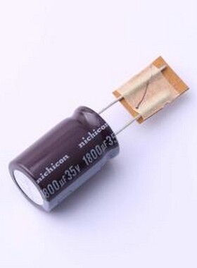 UPW1V182MHD1TN 直插铝电解电容 1800uF ±20% 35V 插件
