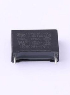 BX4002J 安规电容 等级:X2 100nF ±10% 275V 插件