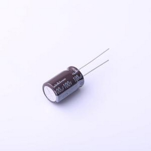 UPW2A101MHD 直插铝电解电容 100uF ±20% 插件,D12.5xL20mm