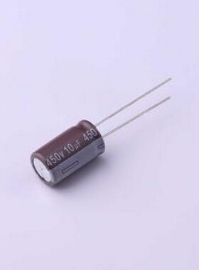 EGS2WM100G16OT 直插铝电解电容 10uF ±20% 450V 插件,D10xL16mm
