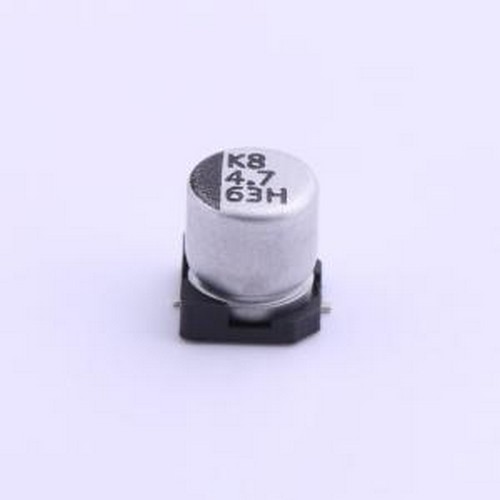 VZH4R7M1JTR-0506 贴片型铝电解电容 4.7uF ±20% 63V SMD,D5xL5.