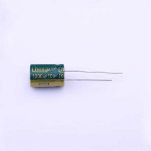 GR108M010G15RR0VL4FP0 直插铝电解电容 1000uF ±20% 10V 绿 插