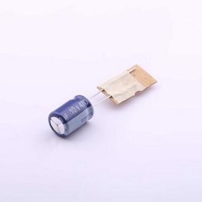 ERS1AM471F12P35T 直插铝电解电容 470uF ±20% 10V 插件,D8xL12m