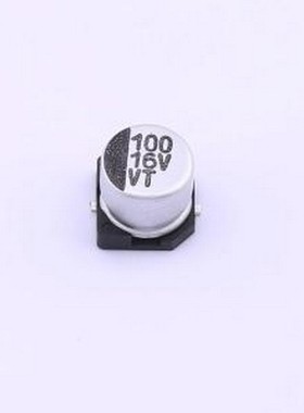 VT107M016E5DRR0NB1VP0 贴片型铝电解电容 100uF ±20% 16V SMD,D