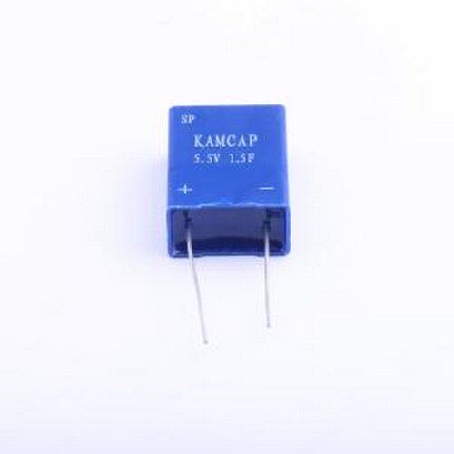 SP-5R5-Z155TYA 超级电容器 1.5F ±20% 5.5V 插件,P=12mm