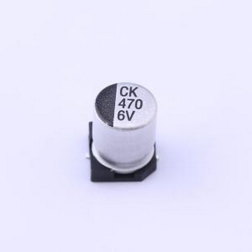 CK0J471M-CRE77 贴片型铝电解电容 470uF ±20% 6.3V SMD,D6.3xL7