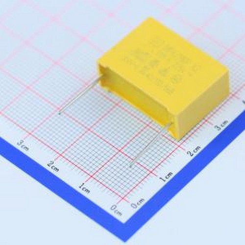 MP2105K27E4X8LC 安规电容 1uF ±10% 275V 等级:X2 插件,P=22.5m