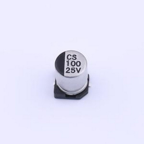 CS1E101M-CRE77 贴片型铝电解电容 100uF ±20% 25V SMD,D6.3xL7.