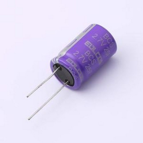 BCS2R7M256YS1625A2NP01 超级电容器 25F -20%~+50% 2.7V 插件,D1