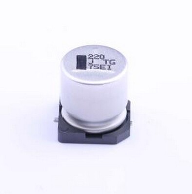 EEVTG1J221Q 贴片型铝电解电容 220uF ±20% 63V SMD,D12.5xL13.5