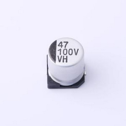 VH2A470MG105000CE0 贴片型铝电解电容 47uF ±20% SMD,D10xL10.5